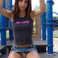 Upskirt no dia a dia